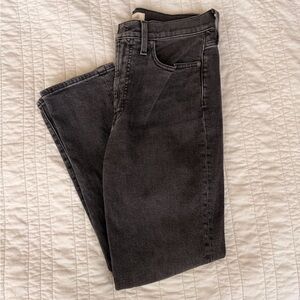 Madewell The Perfect Vintage Jean Washed Black